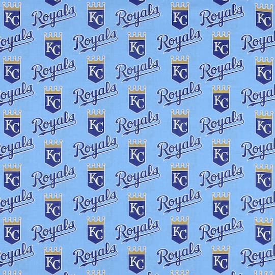 Kansas City Royals MLB Cotton by Fabric Traditions